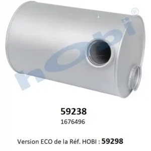 ГЛУШИТЕЛЬ ОСНОВНОЙ VOLVO FH ЕВРО 1 59238 HOBI