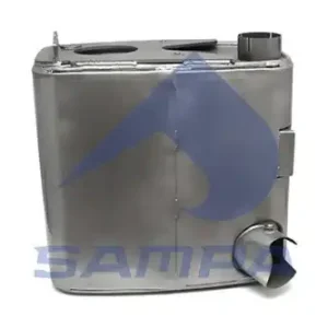 резонатор глушителя! бочка, Euro V прямоугольный MAN TGA/TGS/TGX 06> 022.487 SAMPA