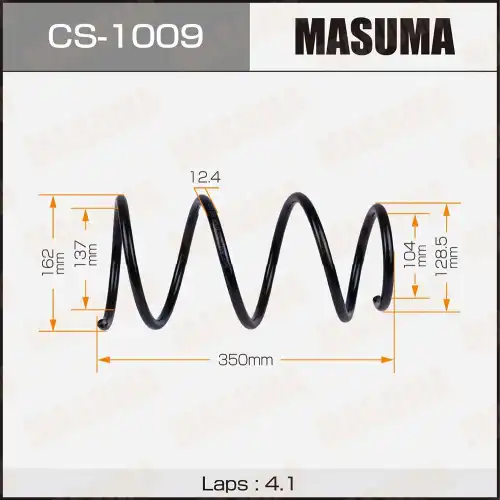 пружина передняя! Toyota Corolla/Fielder 00-06 CS-1009 MASUMA