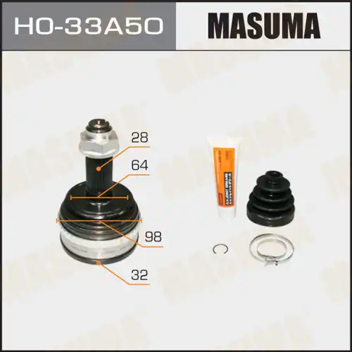 ШРУС наружный MASUMA HO33A50