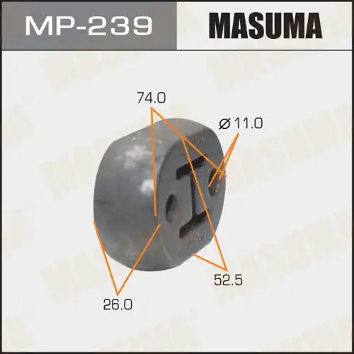 подушка глушителя! универс. MP239 MASUMA