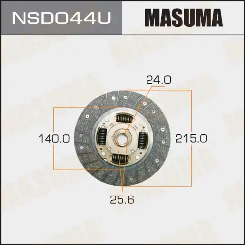 Диск сцепления MASUMA NSD044U
