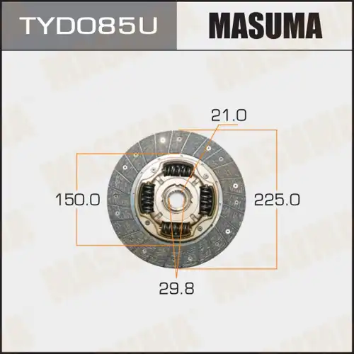 Диск сцепления MASUMA TYD085U