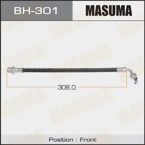 шланг тормозной перед.! Toyota Land Cruiser J100 98-07 BH301 MASUMA