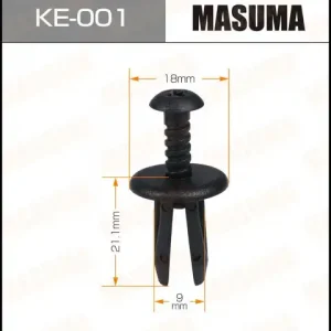 заклёпка вставная! Alfa Romeo 145/156/GIULIETTA/MITO,FIAT 500/BRAVO 01> KE001 MASUMA