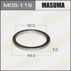 Прокладка глушителя MASUMA MOS-116