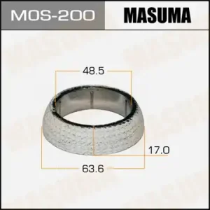 Прокладка глушителя MASUMA MOS200