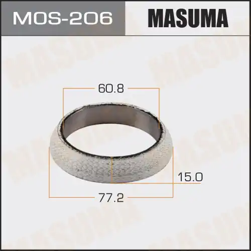 Прокладка глушителя MASUMA MOS-206