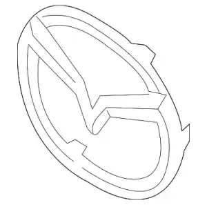 MAZDA ЭМБЛЕМА ПЕР GHP951731