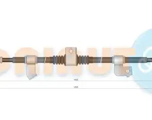 Трос ручного тормоза ADRIAUTO 07.0205.1