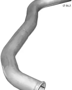 труба глушителя выхлопная! MB 817/1117/1317-1517 69.54 POLMOSTROW