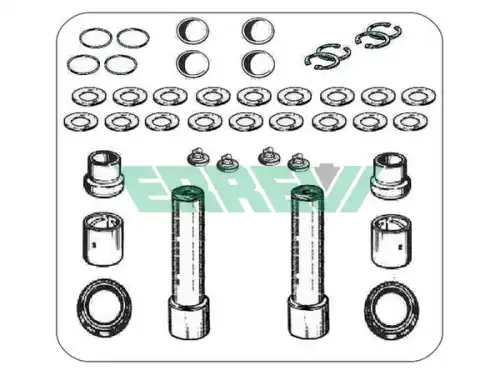 р/к шкворня !на ось L=175 с подшипником MAN TGL/TGM 711820 ERREVI