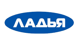 08002 Эмблема ЛАДЬЯ Lada Kalina (черный бархат)